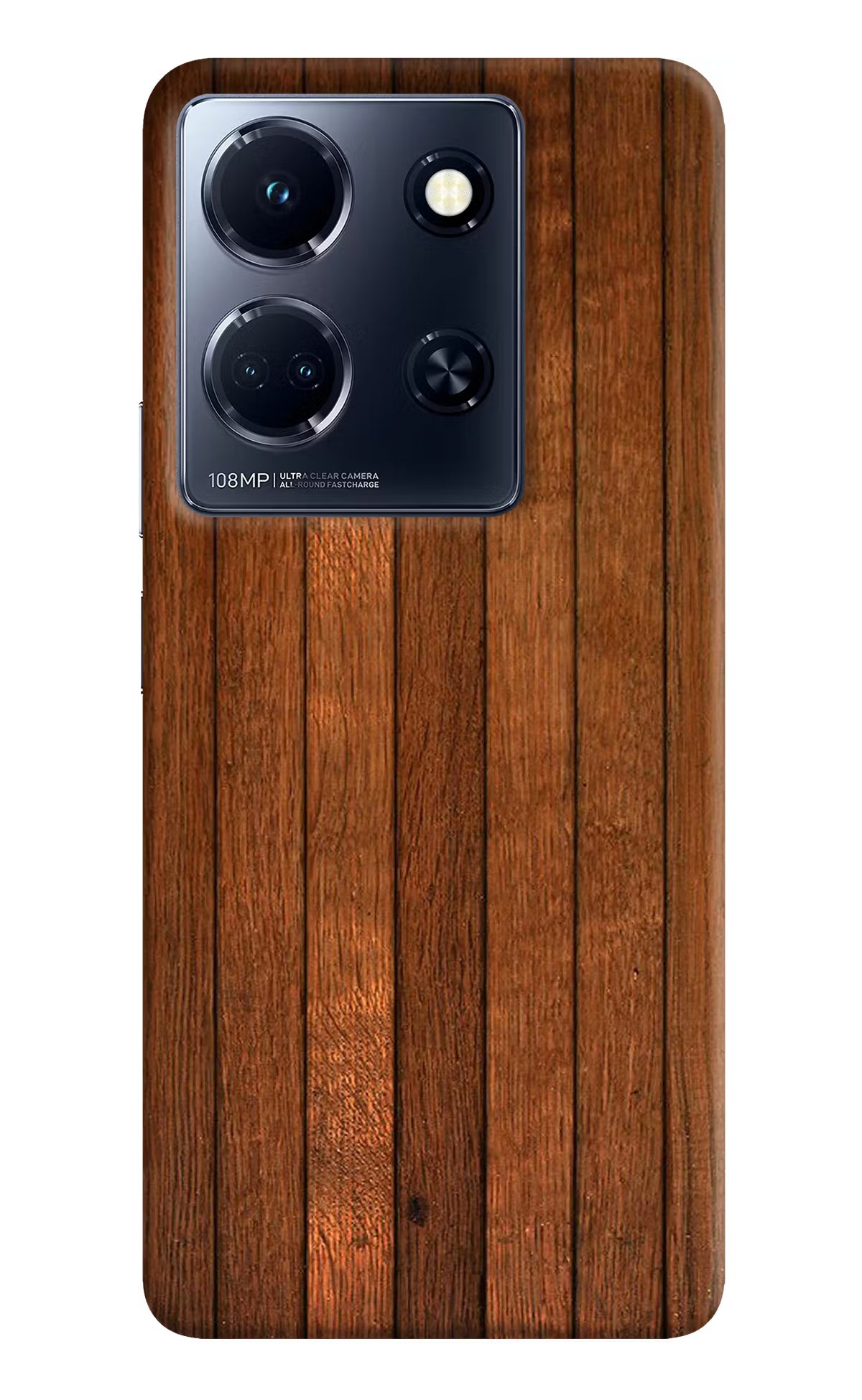 Wooden Artwork Bands Infinix Note 30 5g Hard Case Back Cover by Casekaro