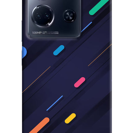 Abstract Design Infinix Note 30 5g Hard Case Back Cover by Casekaro