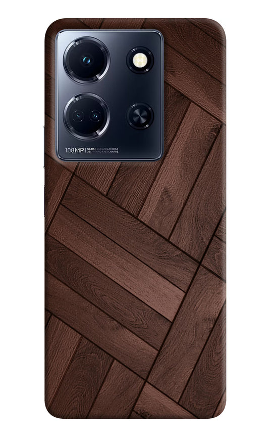 Wooden Texture Design Infinix Note 30 5g Hard Case Back Cover by Casekaro