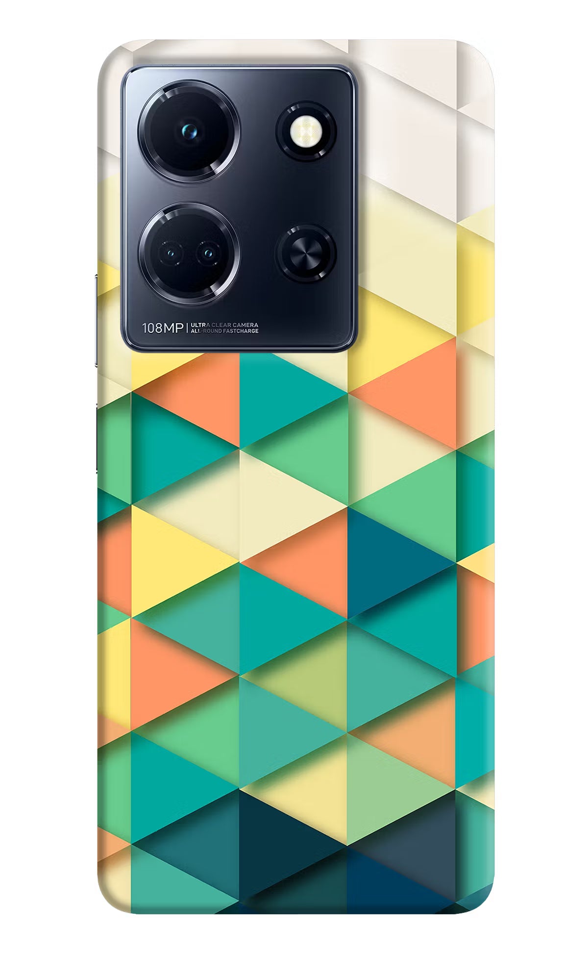 Abstract Infinix Note 30 5g Hard Case Back Cover by Casekaro
