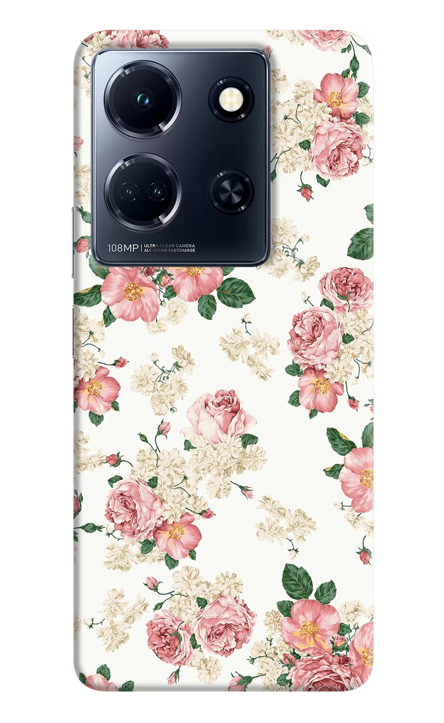 Flowers Infinix Note 30 5g Back Cover, Hard case