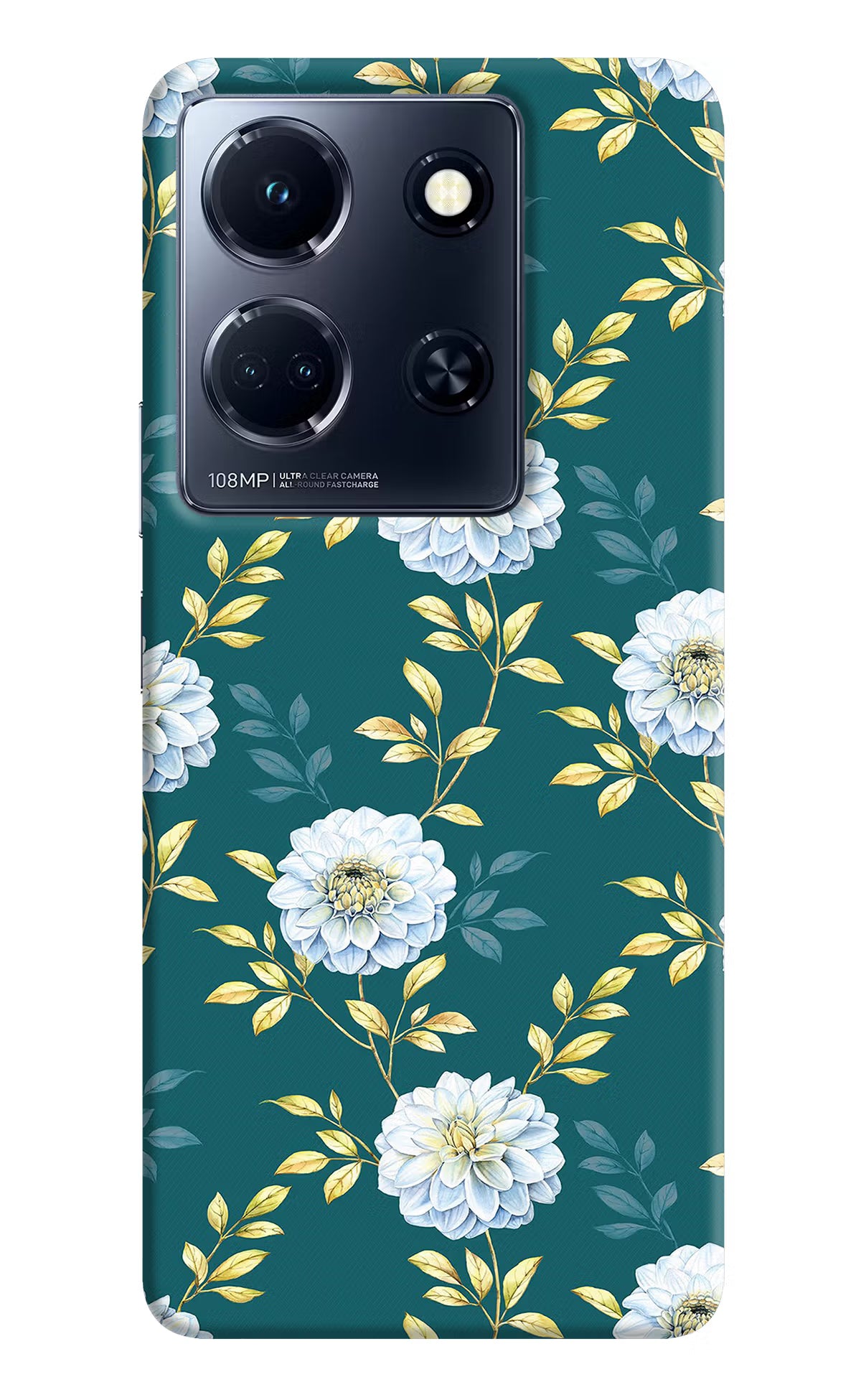 Flowers Infinix Note 30 5g Hard Case Back Cover by Casekaro