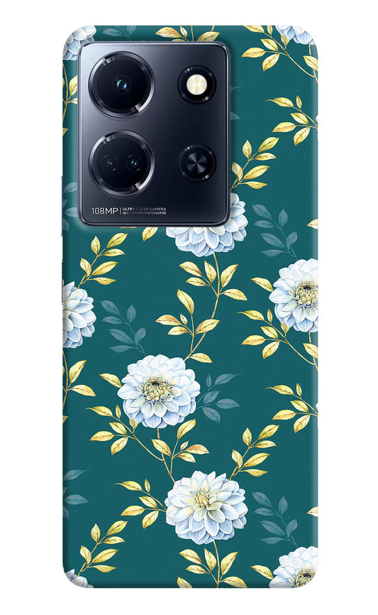 Flowers Infinix Note 30 5g Hard Case Back Cover by Casekaro