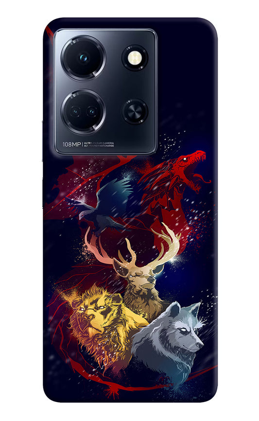 Game Of Thrones Infinix Note 30 5g Hard Case Back Cover by Casekaro