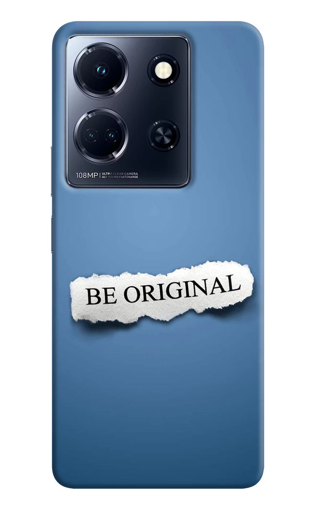 Be Original Infinix Note 30 5g Hard Case Back Cover by Casekaro