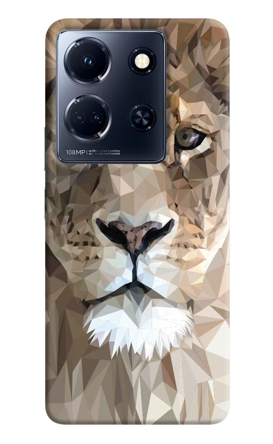 Lion Art Infinix Note 30 5g Hard Case Back Cover by Casekaro