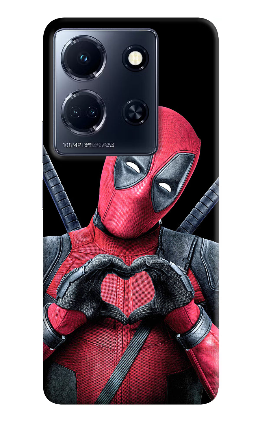 Deadpool Infinix Note 30 5g Back Cover, Hard case