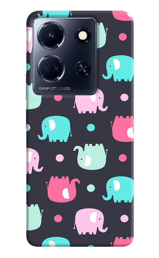 Elephants Infinix Note 30 5g Hard Case Back Cover by Casekaro