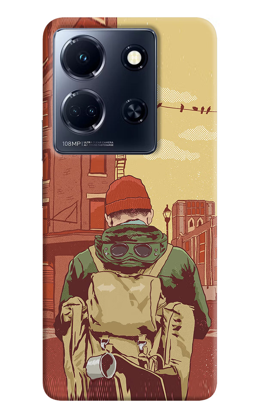 Adventurous Infinix Note 30 5g Back Cover, Hard case