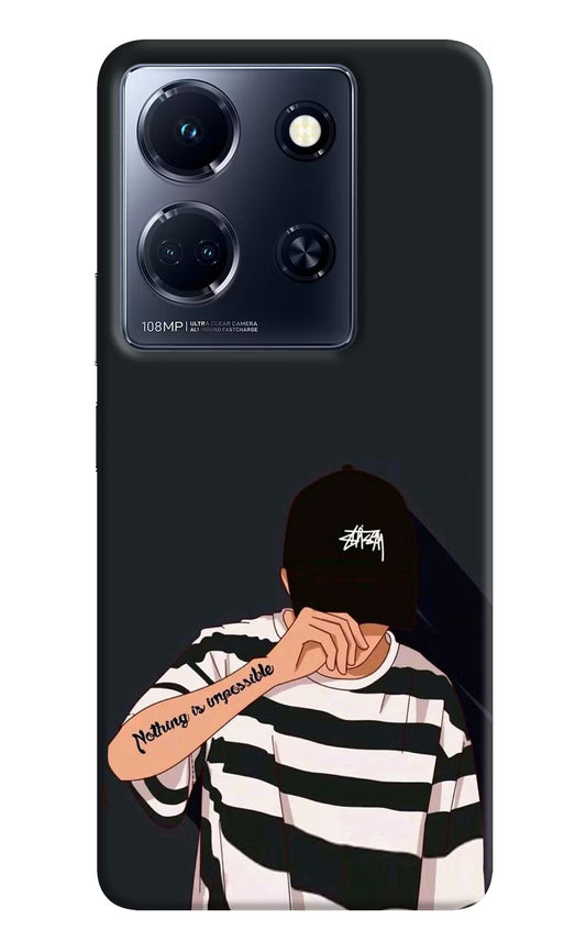 Aesthetic Boy Infinix Note 30 5g Hard Case Back Cover by Casekaro