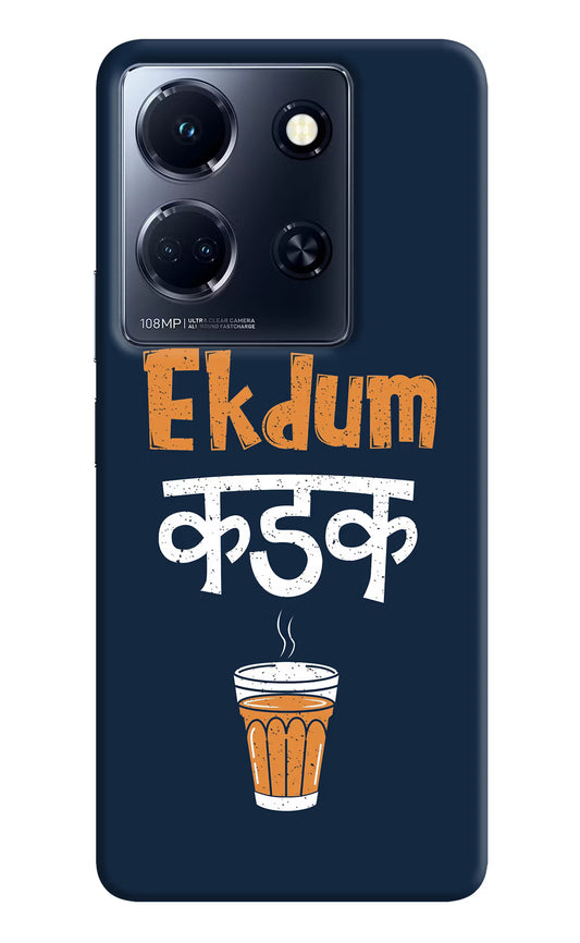 Ekdum Kadak Chai Infinix Note 30 5g Hard Case Back Cover by Casekaro