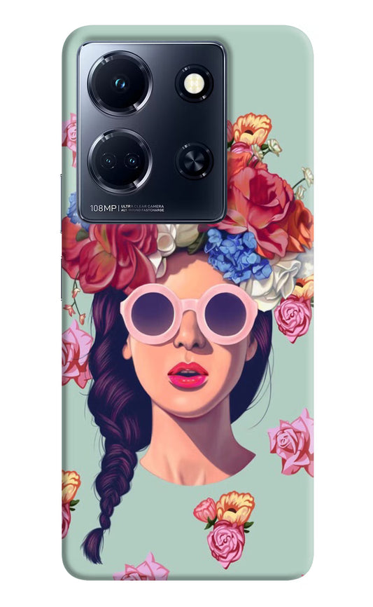 Pretty Girl Infinix Note 30 5g Hard Case Back Cover by Casekaro