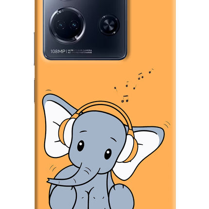 High On Music Infinix Note 30 5g Hard Case Back Cover by Casekaro