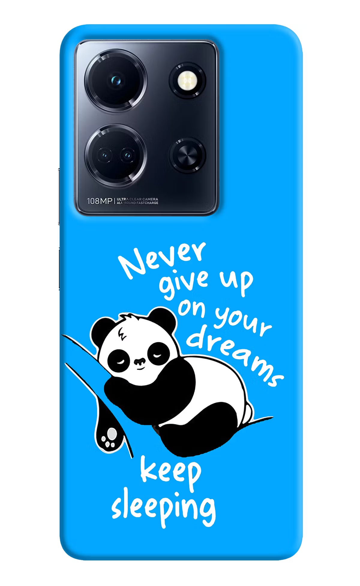 Keep Sleeping Infinix Note 30 5g Hard Case Back Cover by Casekaro