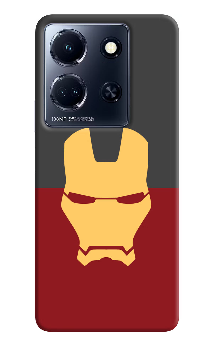 Ironman Infinix Note 30 5g Back Cover, Hard case