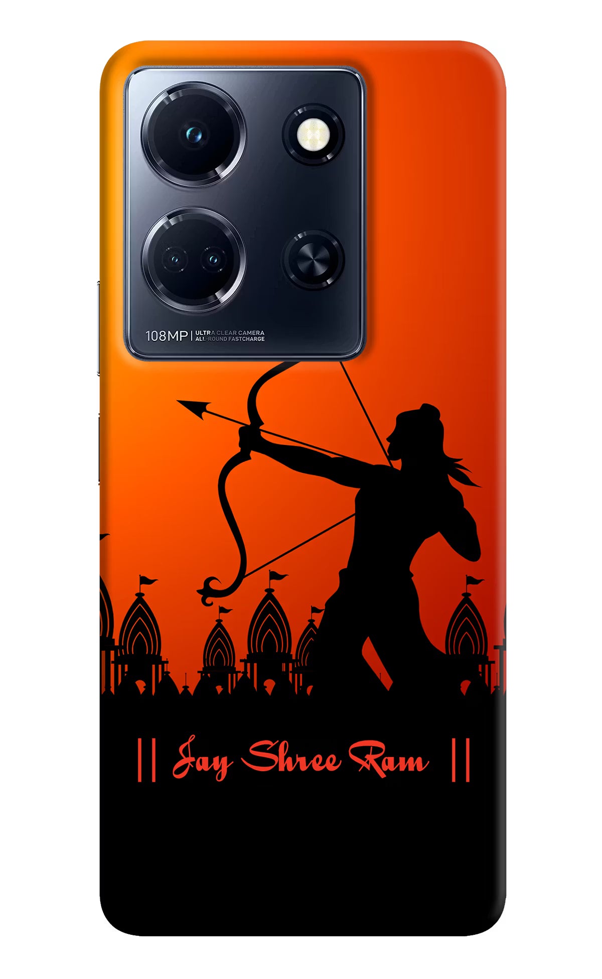 Lord Ram - 4 Infinix Note 30 5g Hard Case Back Cover by Casekaro