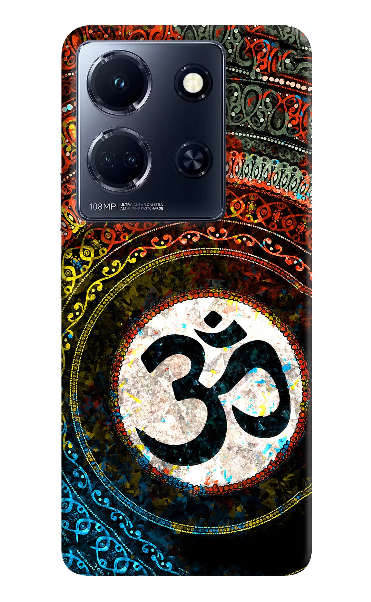 Om Cultural Infinix Note 30 5g Hard Case Back Cover by Casekaro
