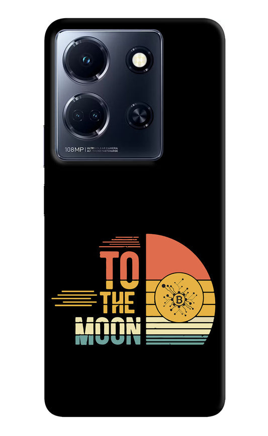 To the Moon Infinix Note 30 5g Hard Case Back Cover by Casekaro