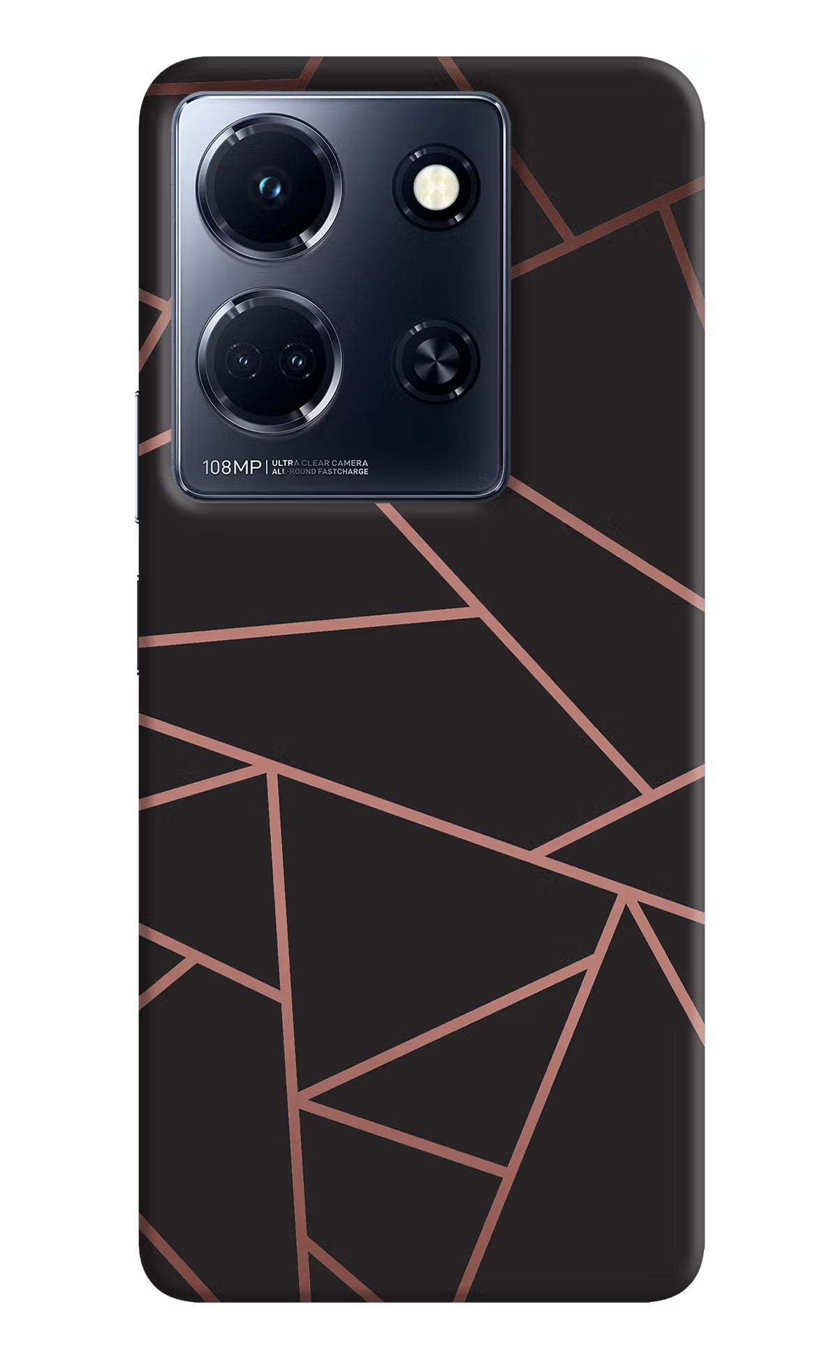 Geometric Pattern Infinix Note 30 5g Hard Case Back Cover by Casekaro