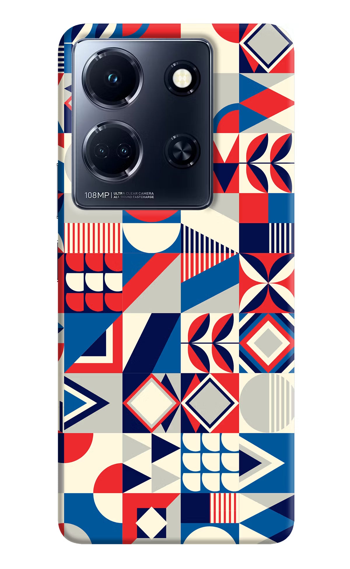 Colorful Pattern Infinix Note 30 5g Hard Case Back Cover by Casekaro