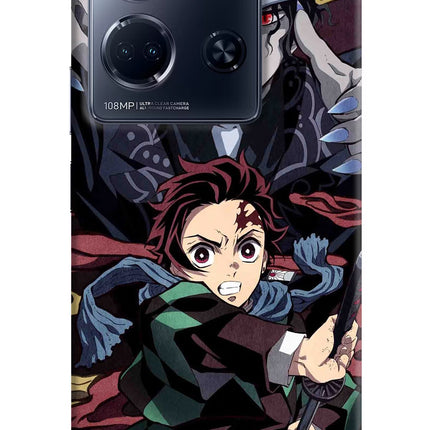 Demon Slayer Infinix Note 30 5g Hard Case Back Cover by Casekaro