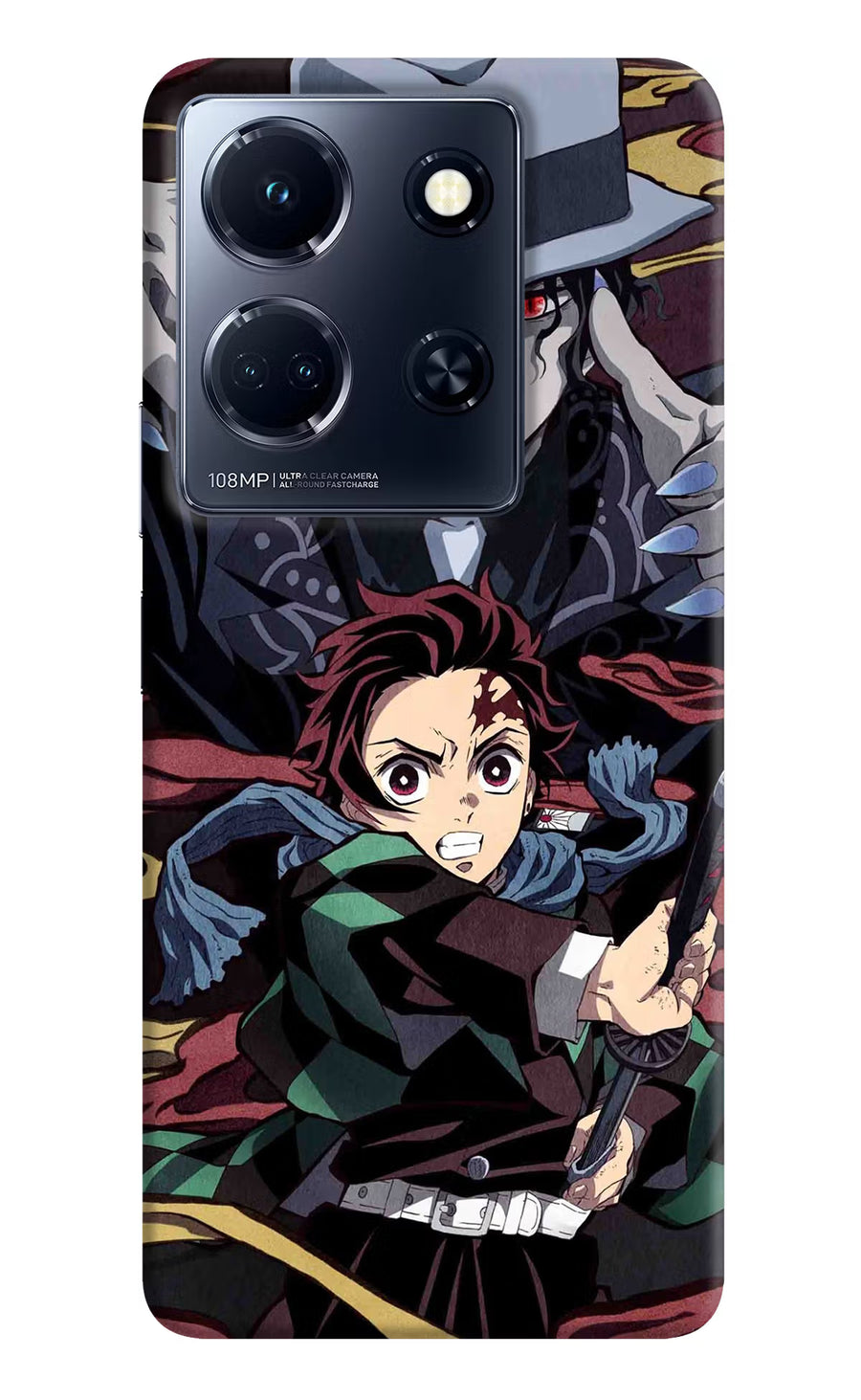 Demon Slayer Infinix Note 30 5g Back Cover, Hard case