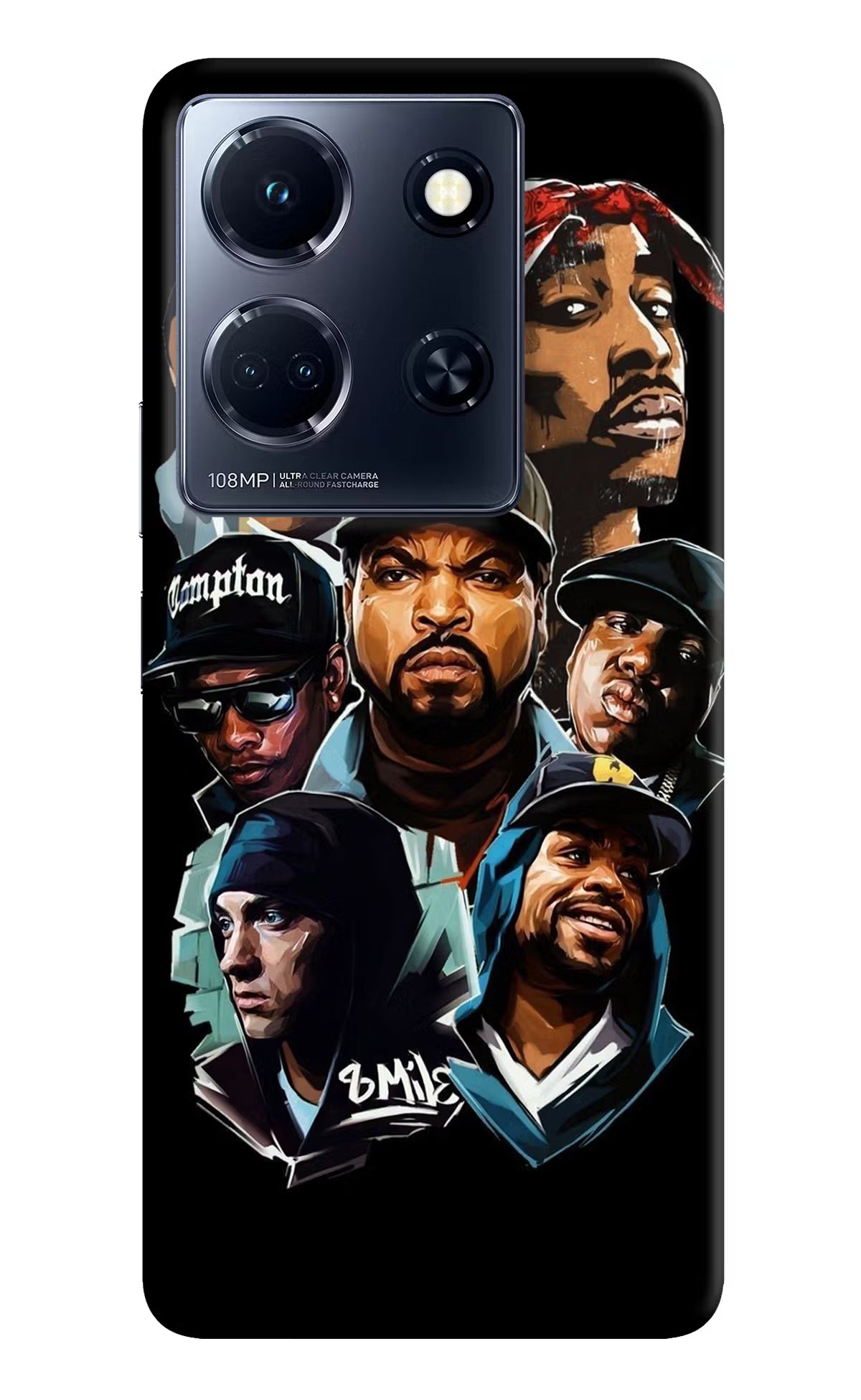 Rappers Infinix Note 30 5g Hard Case Back Cover by Casekaro
