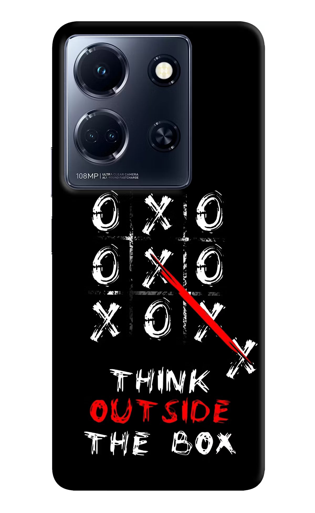 Think out of the BOX Infinix Note 30 5g Hard Case Back Cover by Casekaro