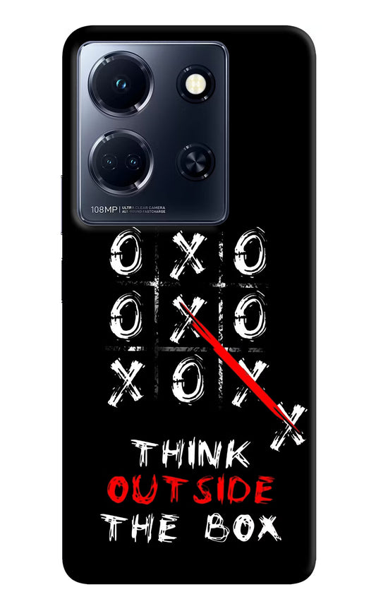 Think out of the BOX Infinix Note 30 5g Hard Case Back Cover by Casekaro
