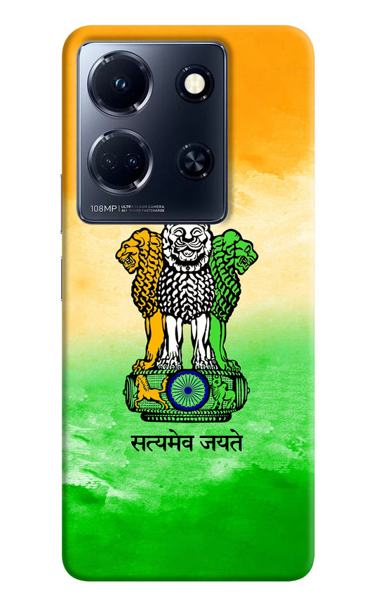 Satyamev Jayate Flag Infinix Note 30 5g Hard Case Back Cover by Casekaro