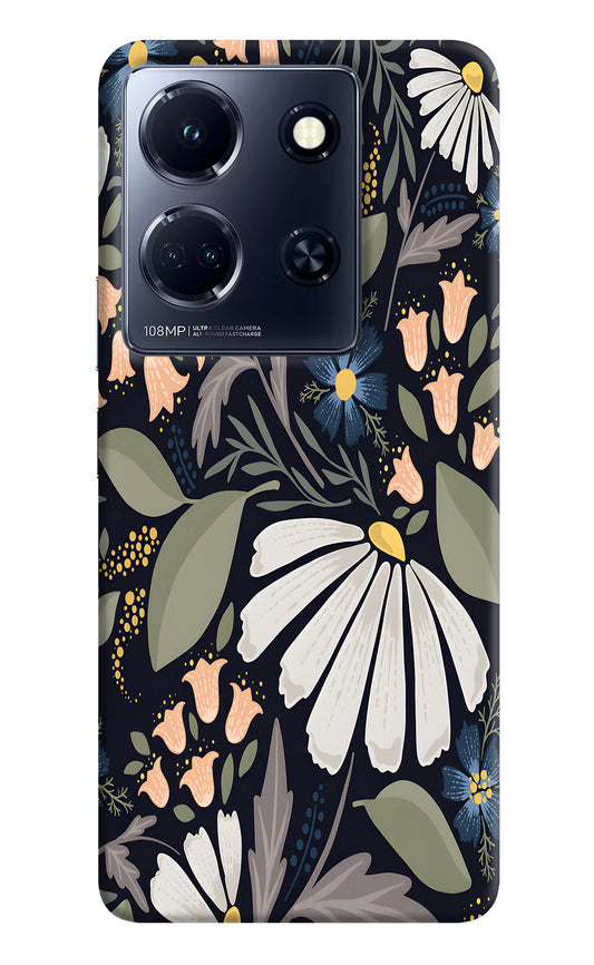 Flowers Art Infinix Note 30 5g Hard Case Back Cover by Casekaro