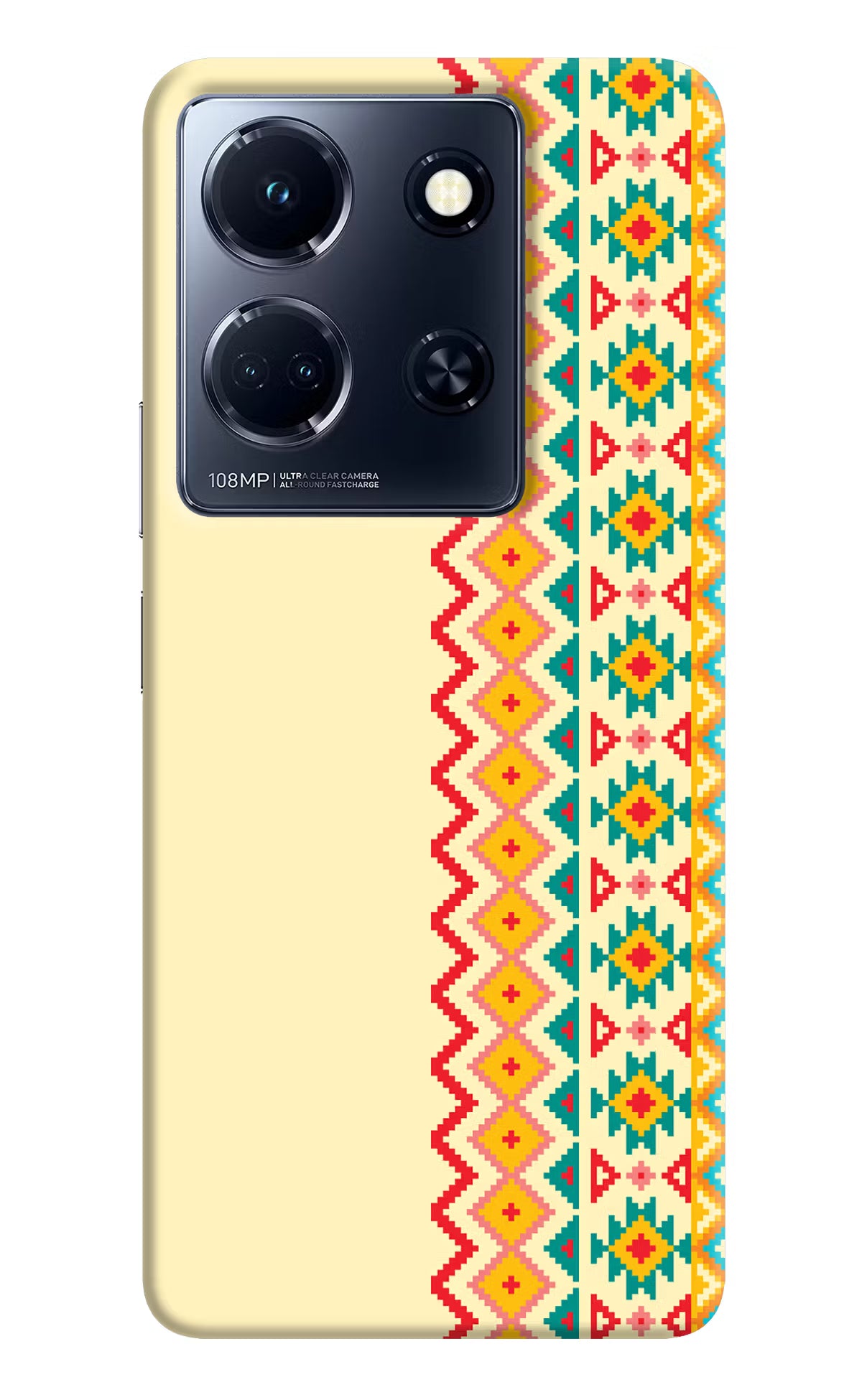 Ethnic Seamless Infinix Note 30 5g Hard Case Back Cover by Casekaro