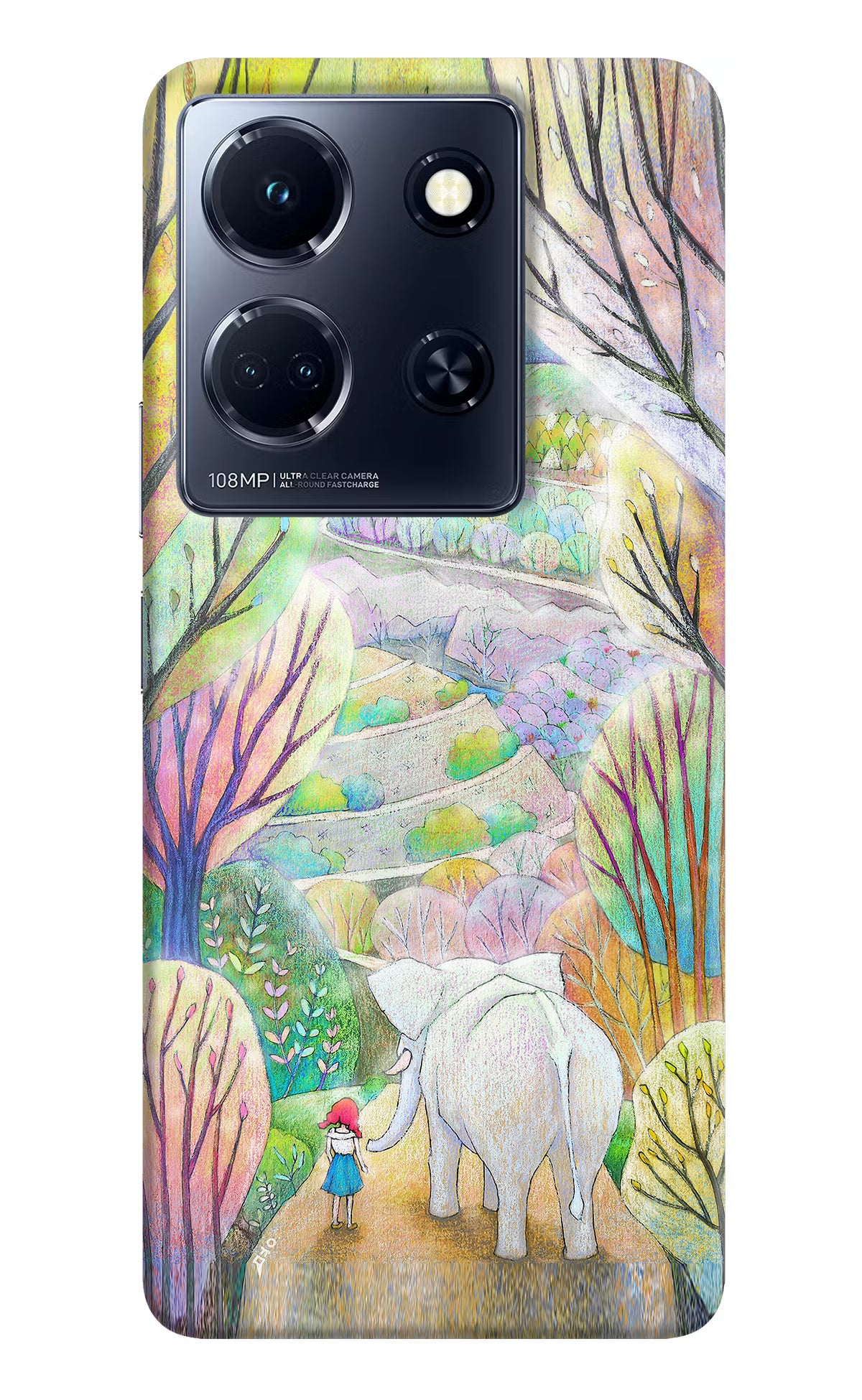 Nature Painting Infinix Note 30 5g Hard Case Back Cover by Casekaro