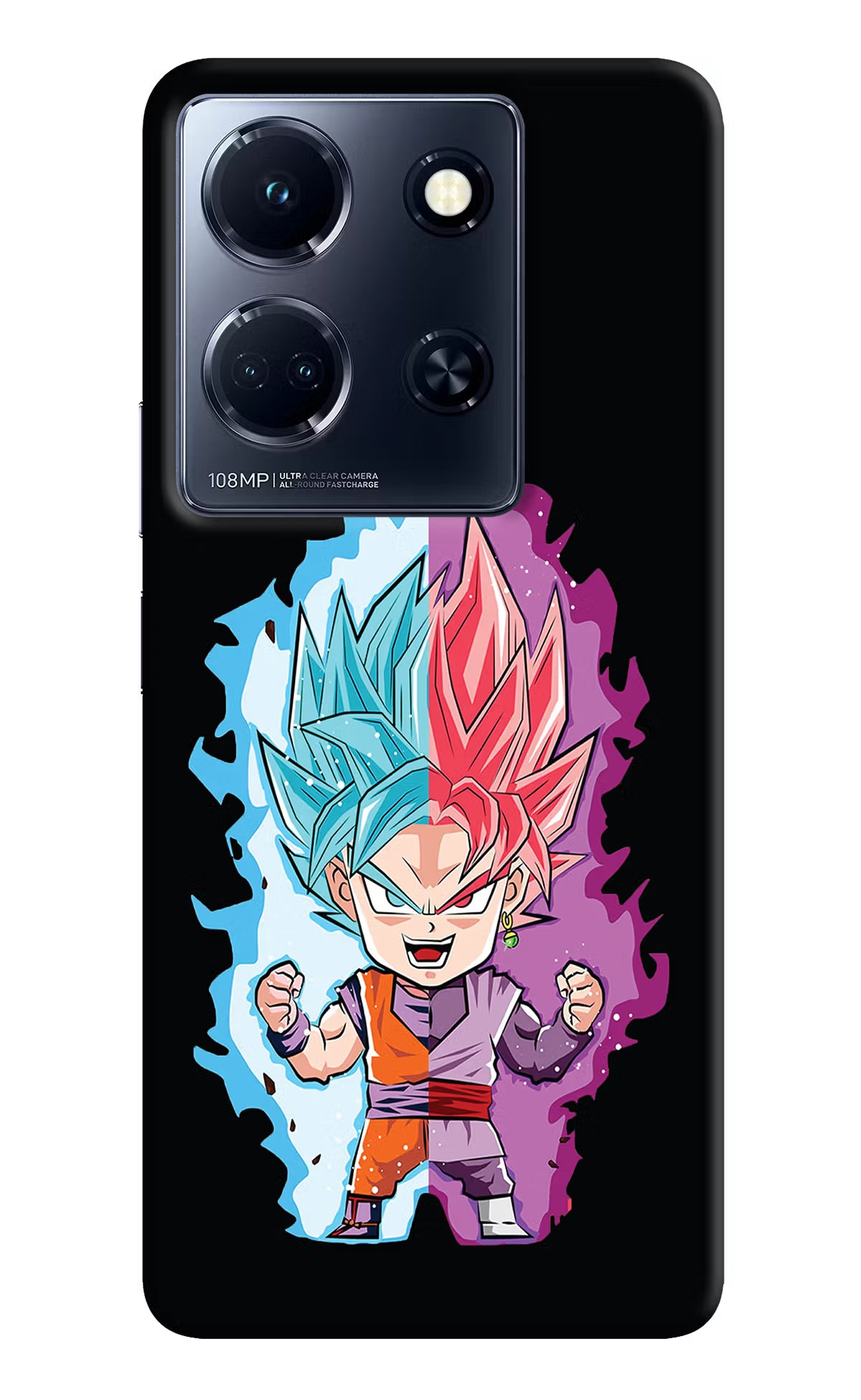 Chota Goku Infinix Note 30 5g Hard Case Back Cover by Casekaro