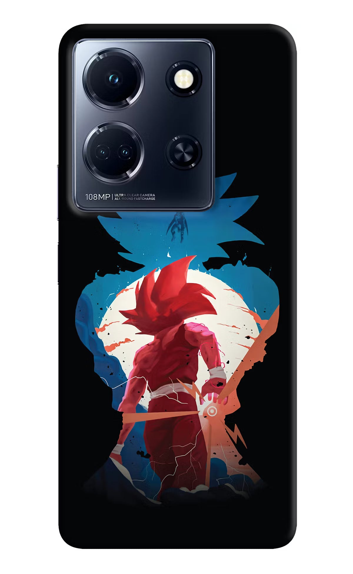 Goku Infinix Note 30 5g Hard Case Back Cover by Casekaro