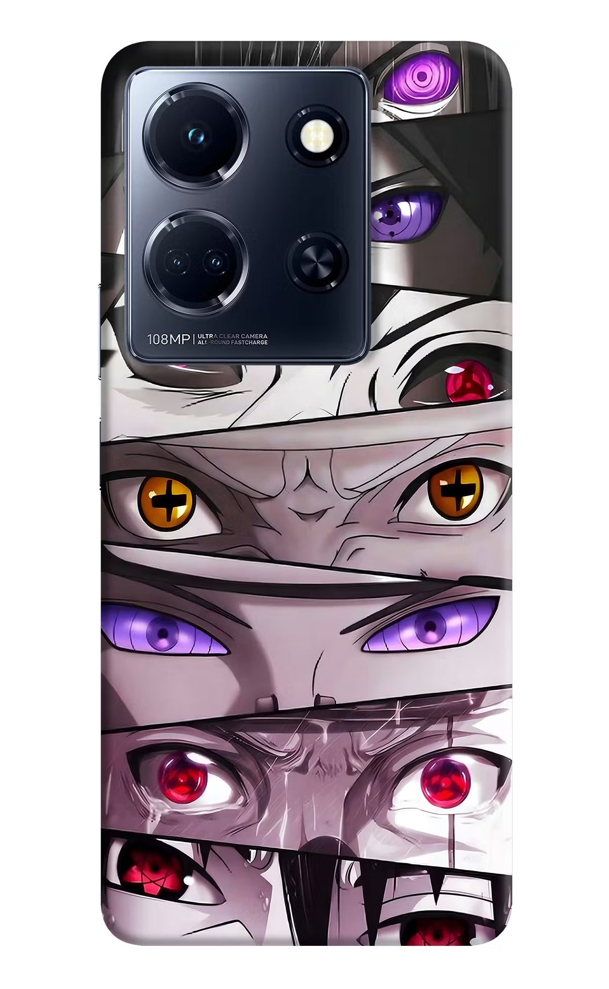 Naruto Anime Infinix Note 30 5g Hard Case Back Cover by Casekaro