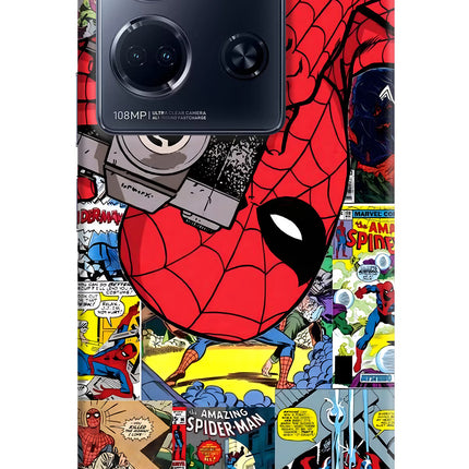 Spider Man Infinix Note 30 5g Hard Case Back Cover by Casekaro