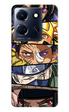 Naruto Character Infinix Note 30 5g Hard Case Back Cover by Casekaro