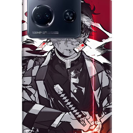 Demon Slayer Infinix Note 30 5g Hard Case Back Cover by Casekaro