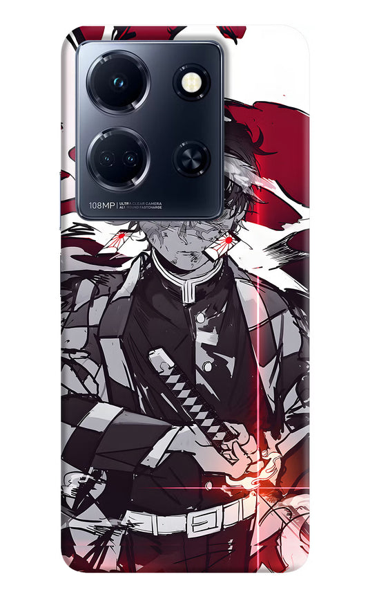 Demon Slayer Infinix Note 30 5g Hard Case Back Cover by Casekaro