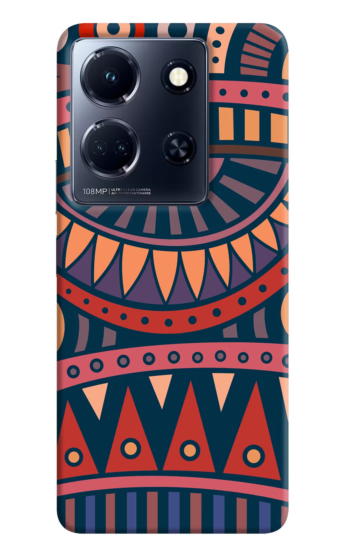 African Culture Design Infinix Note 30 5g Hard Case Back Cover by Casekaro