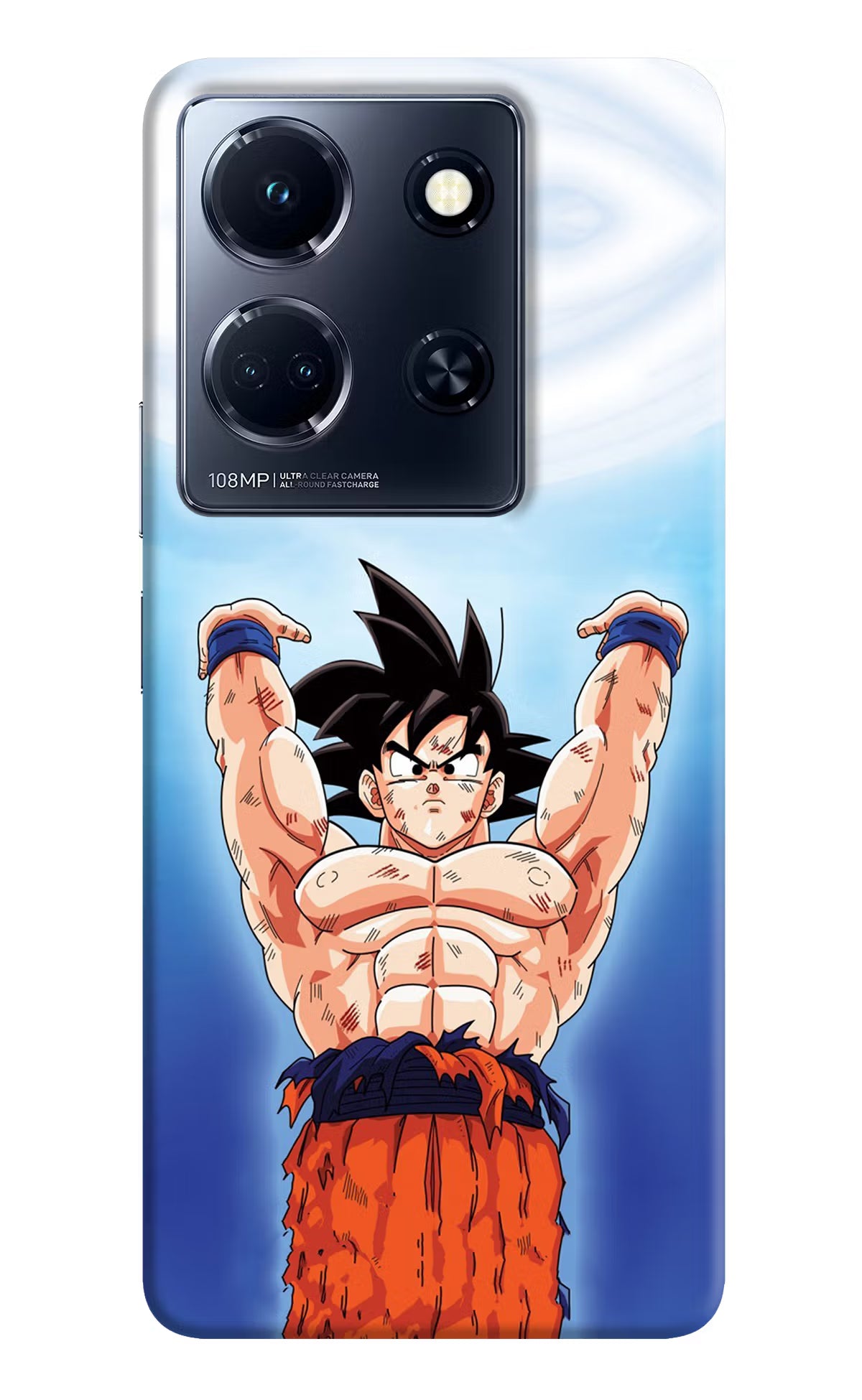 Goku Power Infinix Note 30 5g Hard Case Back Cover by Casekaro