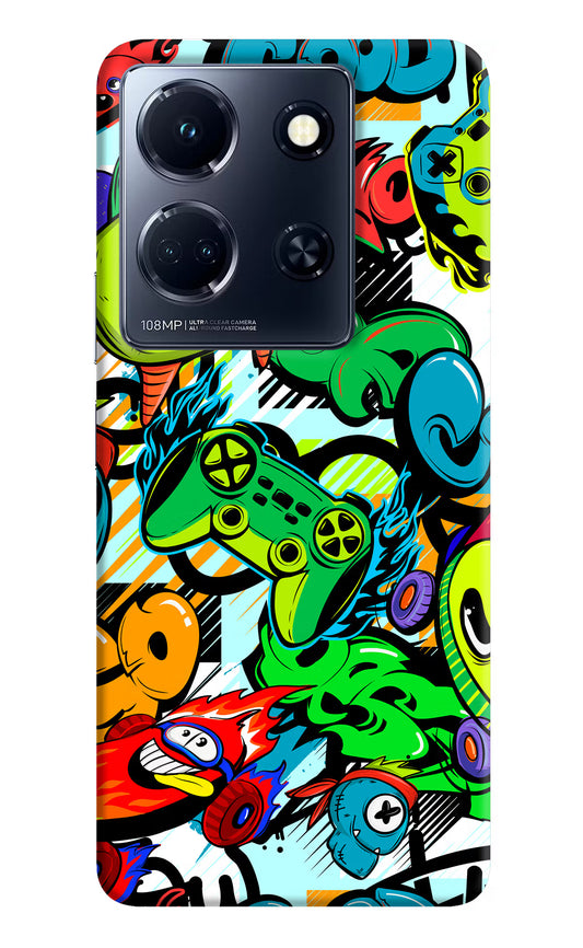 Game Doodle Infinix Note 30 5g Hard Case Back Cover by Casekaro
