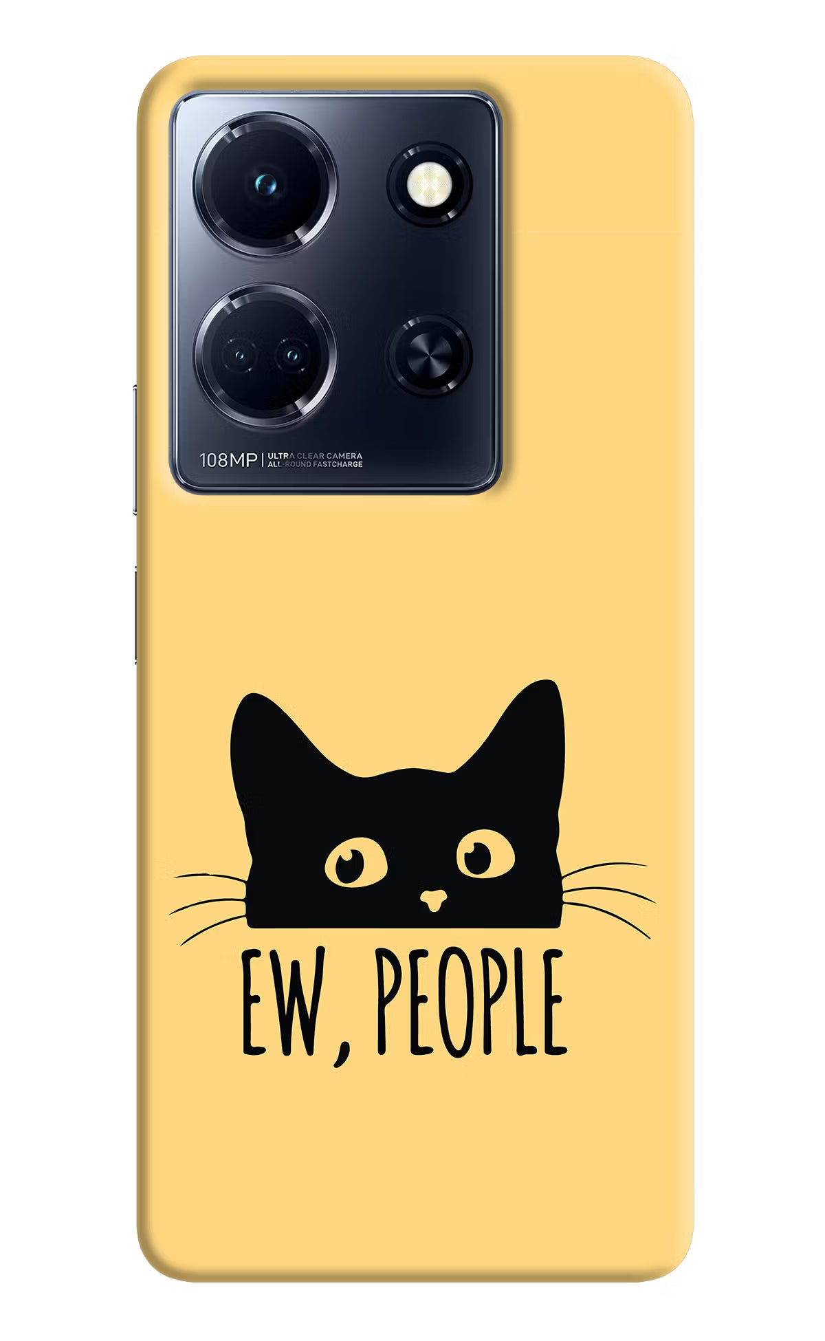 Ew People Catitude Infinix Note 30 5g Hard Case Back Cover by Casekaro