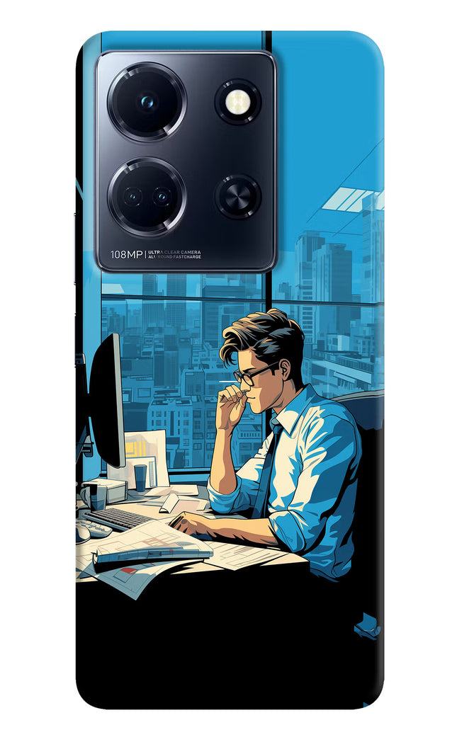 Focused Hustler (AI Generated) Infinix Note 30 5g Hard Case Back Cover by Casekaro