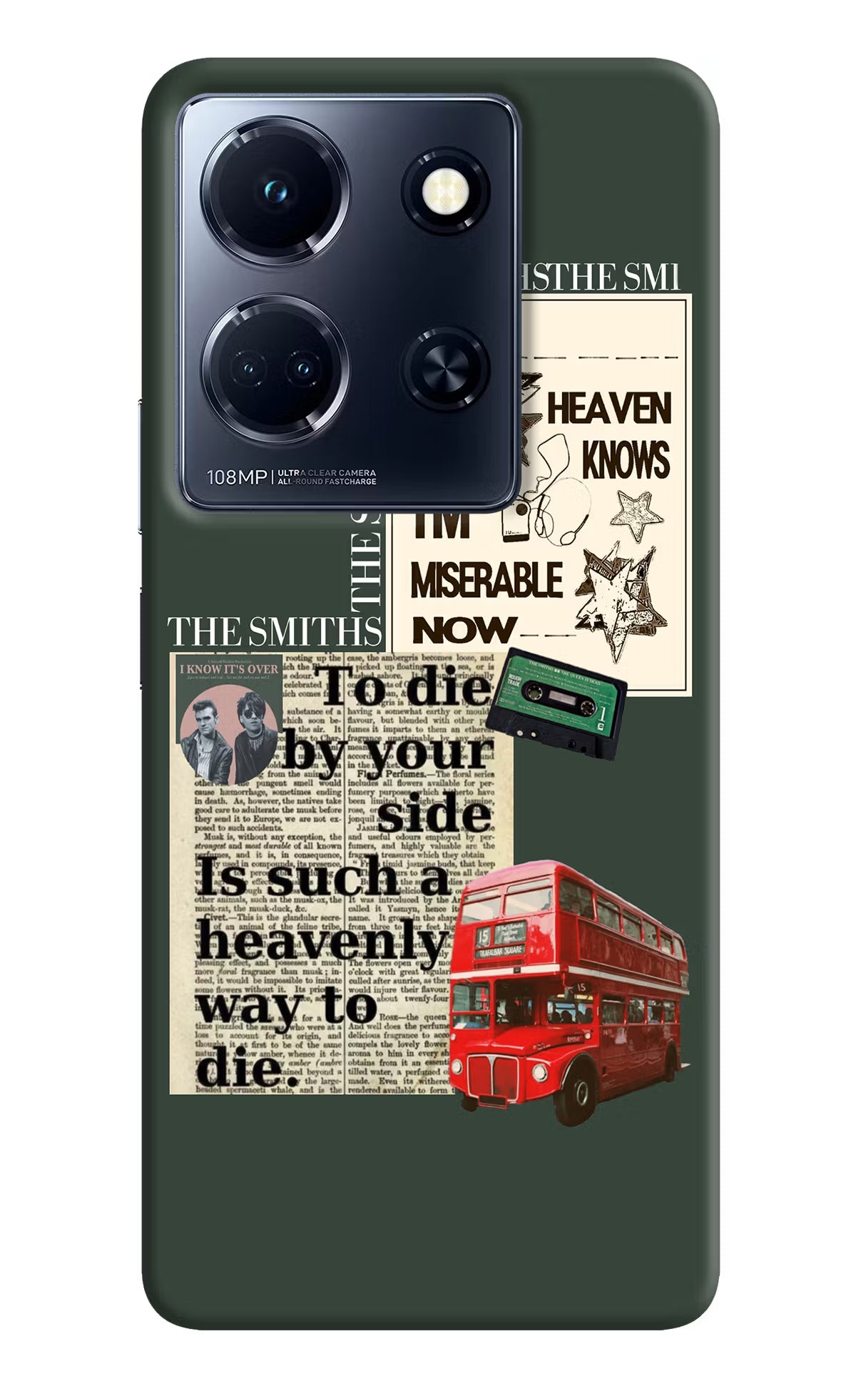 The Smiths Infinix Note 30 5g Hard Case Back Cover by Casekaro