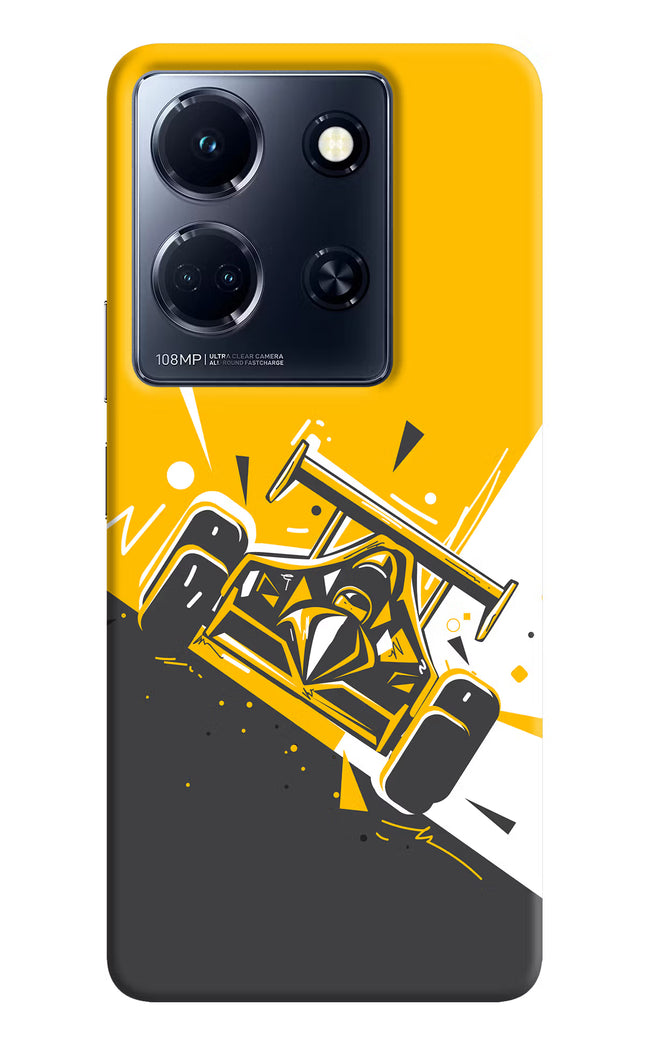 Track King Infinix Note 30 5g Hard Case Back Cover by Casekaro