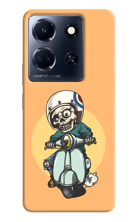 Undead Biker Infinix Note 30 5g Hard Case Back Cover by Casekaro