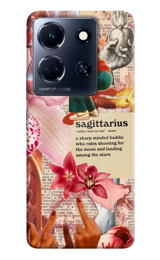 Sagittarius Zodiac Infinix Note 30 5g Hard Case Back Cover by Casekaro