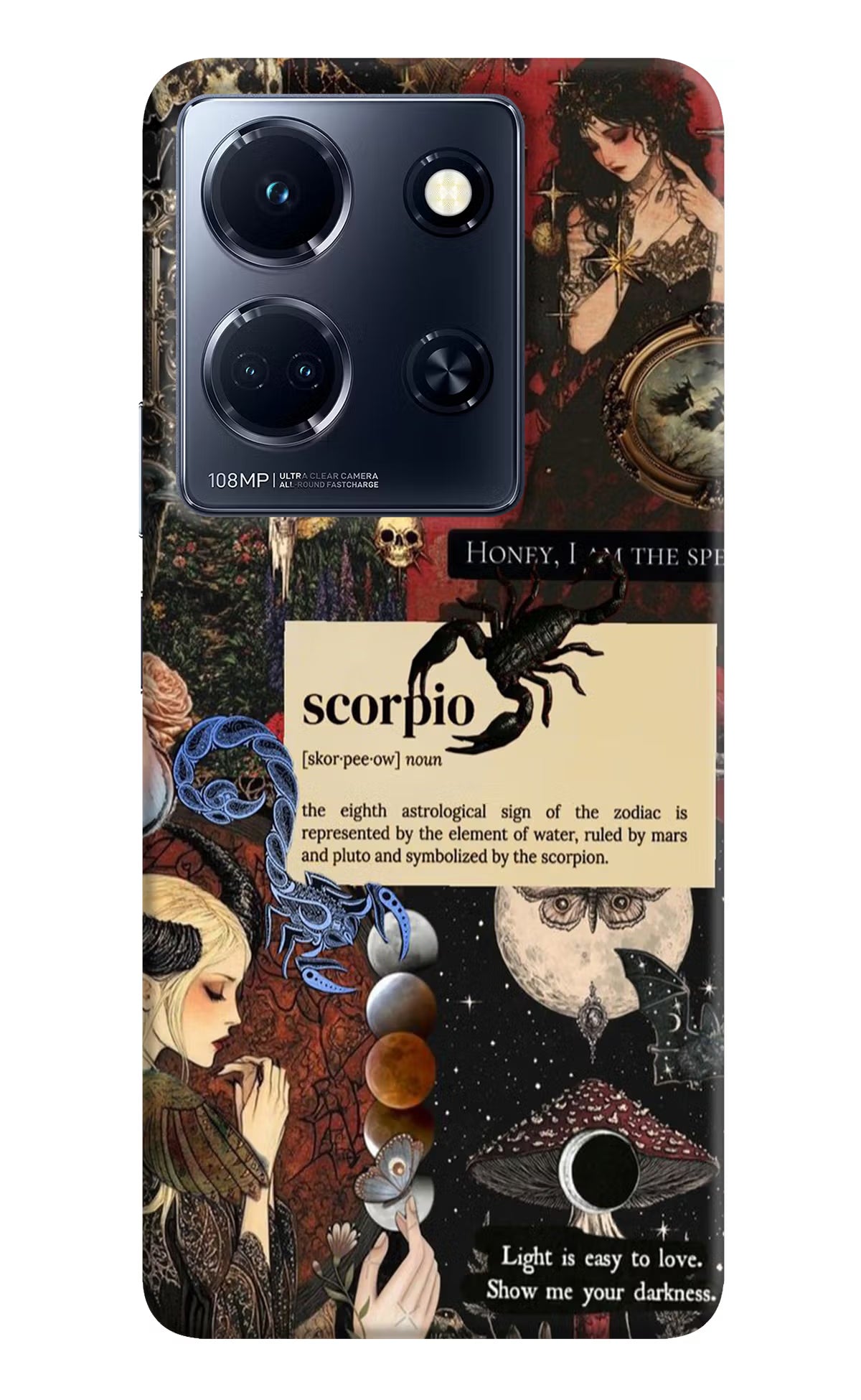 Scorpio Zodiac Infinix Note 30 5g Hard Case Back Cover by Casekaro